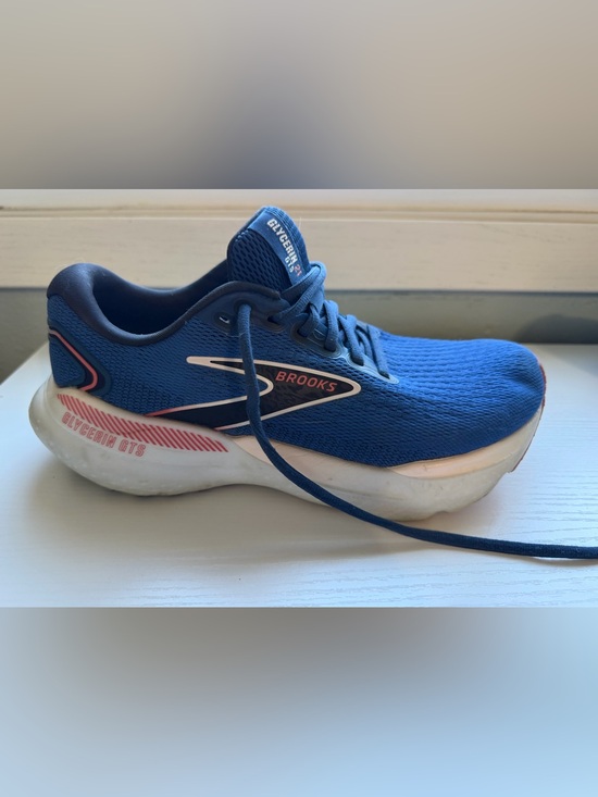 Brooks Shoes - Brooks Glycerin GTS 21 Women’s Running Shoes Size 8 Wide Blue DNA Loft Support